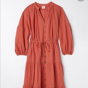 Matilda Jane womens large coral dress coconut grove